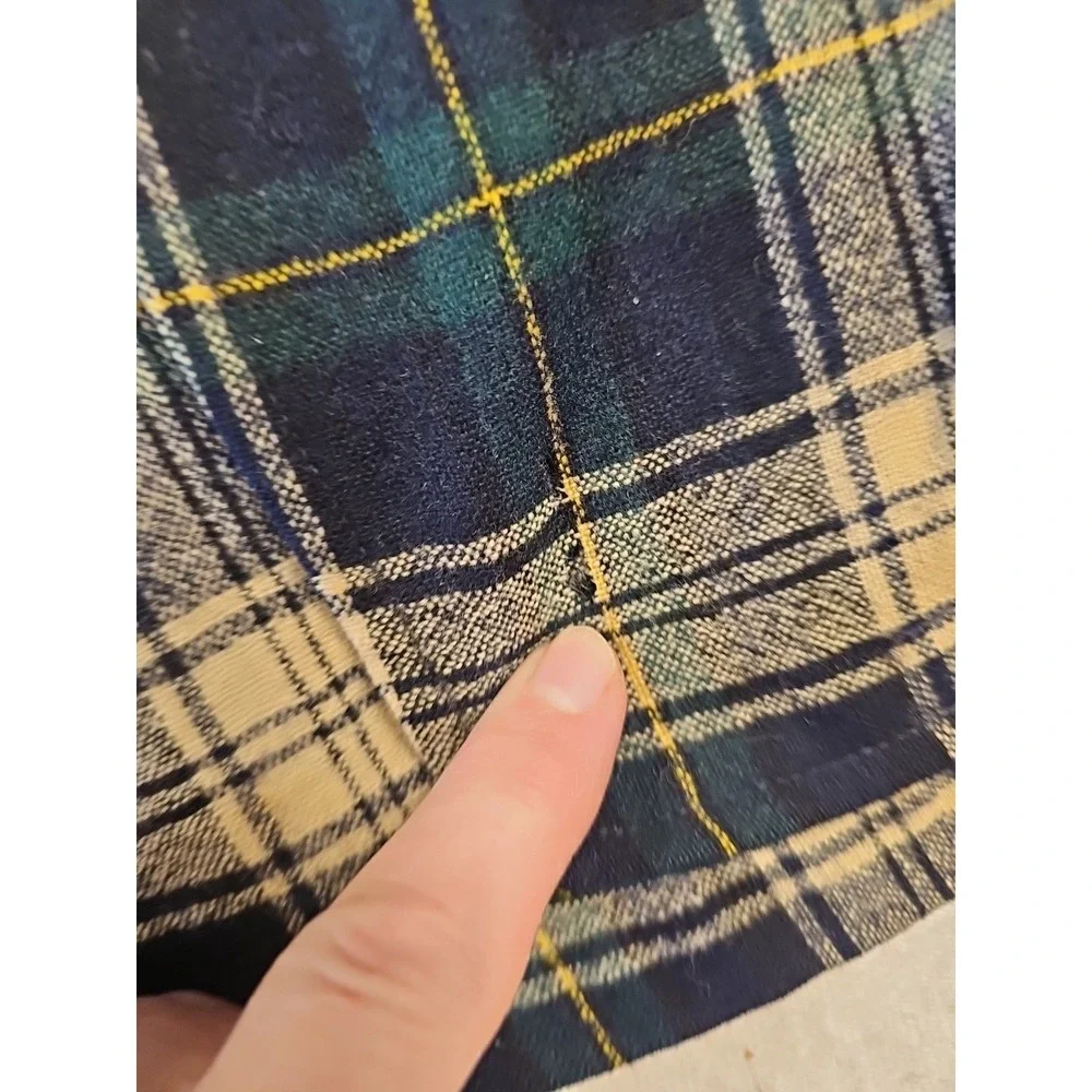 Pendleton Vintage Wool Blazer Dress Gordon Tartan Plaid Mens Large‎ USA Made